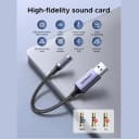 Card Sound USB 2.0 Sang Jack 3.5mm Audio & Mic Ugreen 30757 Dài 25cm 3