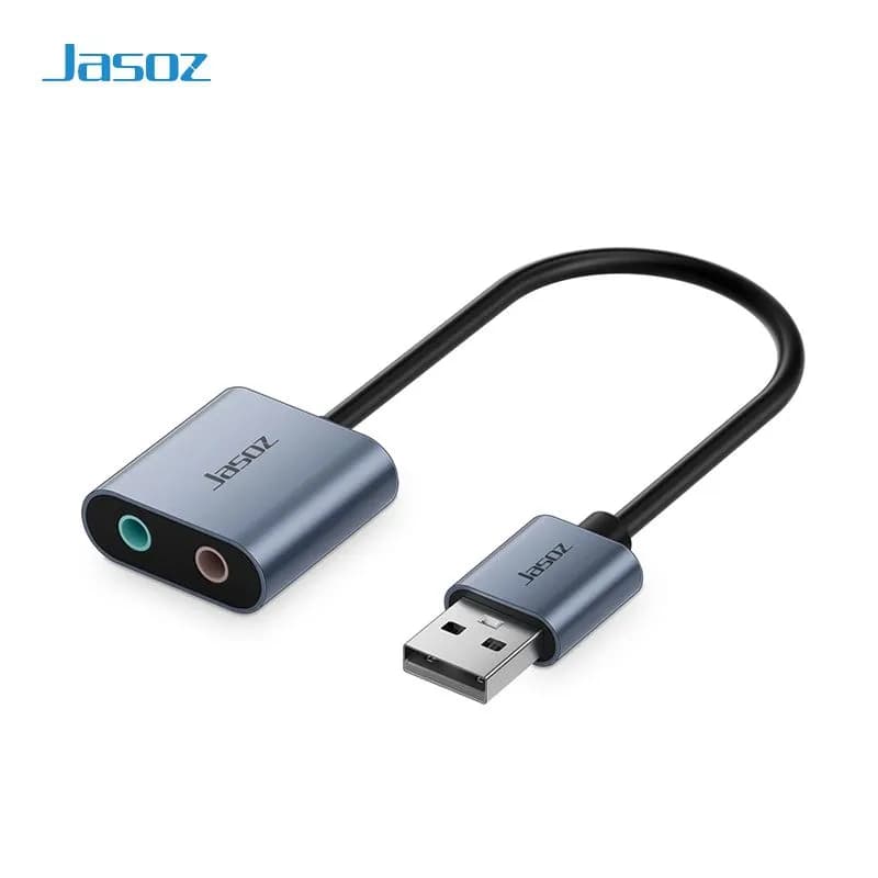 Card Sound USB 2.0 Sang Jack 3.5mm Loa & Mic Jasoz G142 T-G169