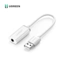 Card Sound USB 2.0 Sang Jack 3.5mm Tai Nghe & Mic Ugreen 30712 1