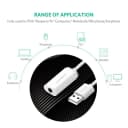 Card Sound USB 2.0 Sang Jack 3.5mm Tai Nghe & Mic Ugreen 30712 2