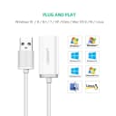 Card Sound USB 2.0 Sang Jack 3.5mm Tai Nghe & Mic Ugreen 30712 3