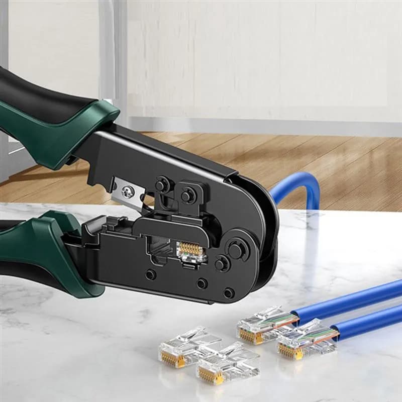 Kìm Bấm Dây Mạng Có Trợ Lực Ugreen 10952 - Tích Hợp Cắt, Tuốt Cáp Chuẩn RJ45/RJ11