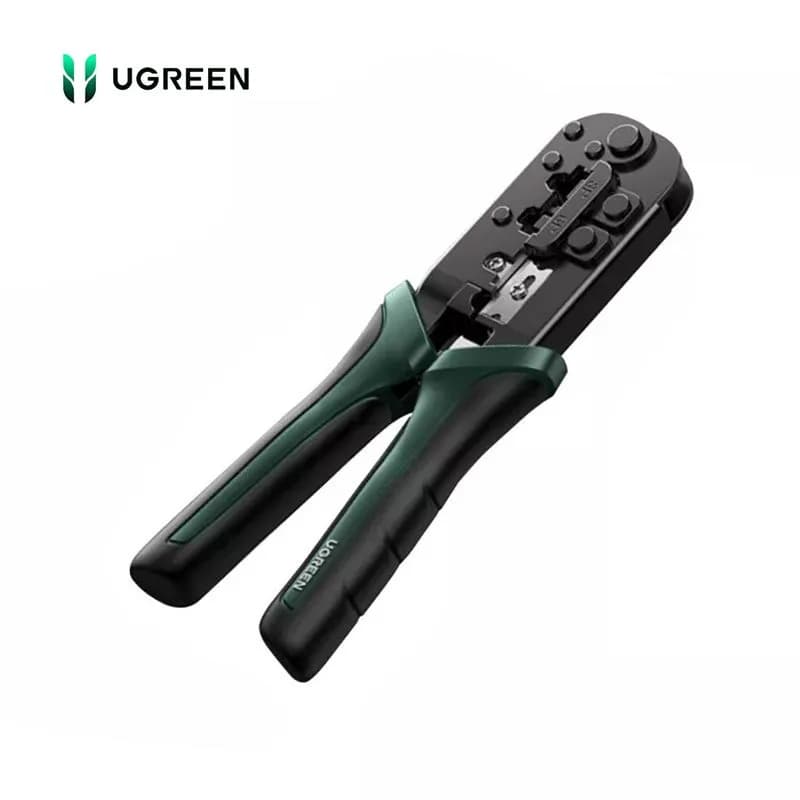 Kìm Bấm Dây Mạng Có Trợ Lực Ugreen 10952 - Tích Hợp Cắt, Tuốt Cáp Chuẩn RJ45/RJ11