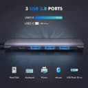 Bộ Chuyển Đổi USB Type C Sang HDMI 4K Kèm Hub USB 3.0 Và Cổng Sạc Type-C PD Ugreen 50209 2