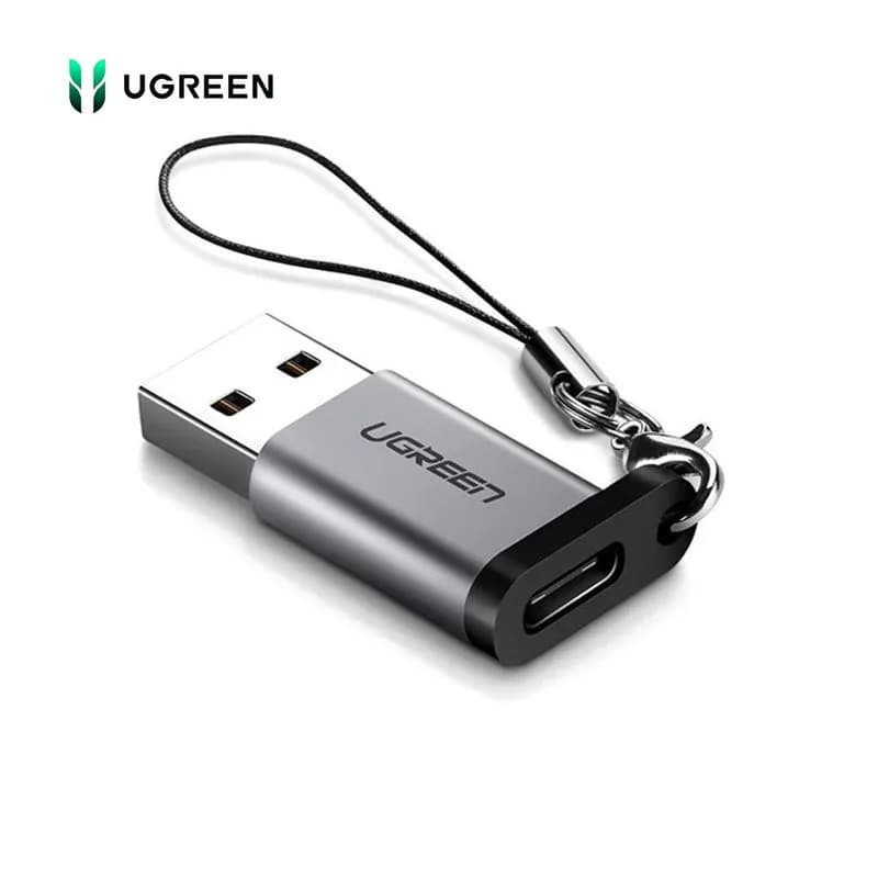 Đầu chuyển USB sang USB-C Ugreen 50533 hỗ trợ OTG tốc độ cao