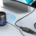 Cáp Chuyển Đổi VGA Sang HDMI Ugreen 50945 Dài 25cm (Màu Đen) - Hỗ Trợ Âm Thanh 3.5mm & Nguồn USB-C 3