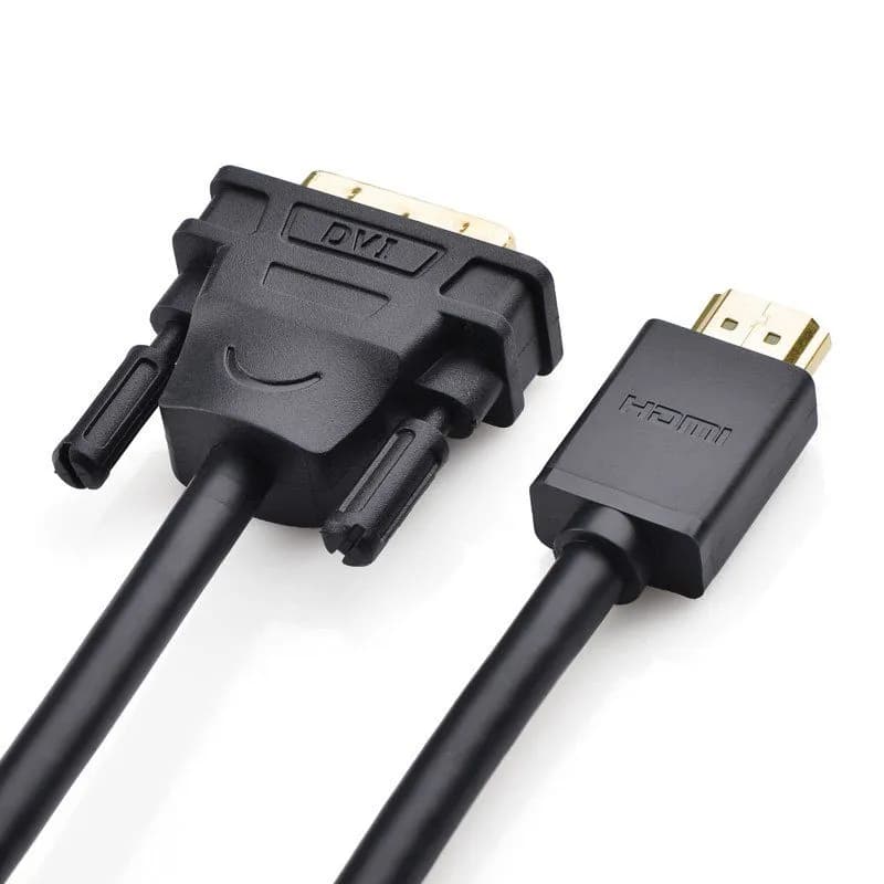 Cáp DVI-D (24+1) Sang HDMI Hỗ Trợ Chuyển 2 Chiều Ugreen 11150 Dài 1,5M - Hỗ Trợ Full HD 1080P
