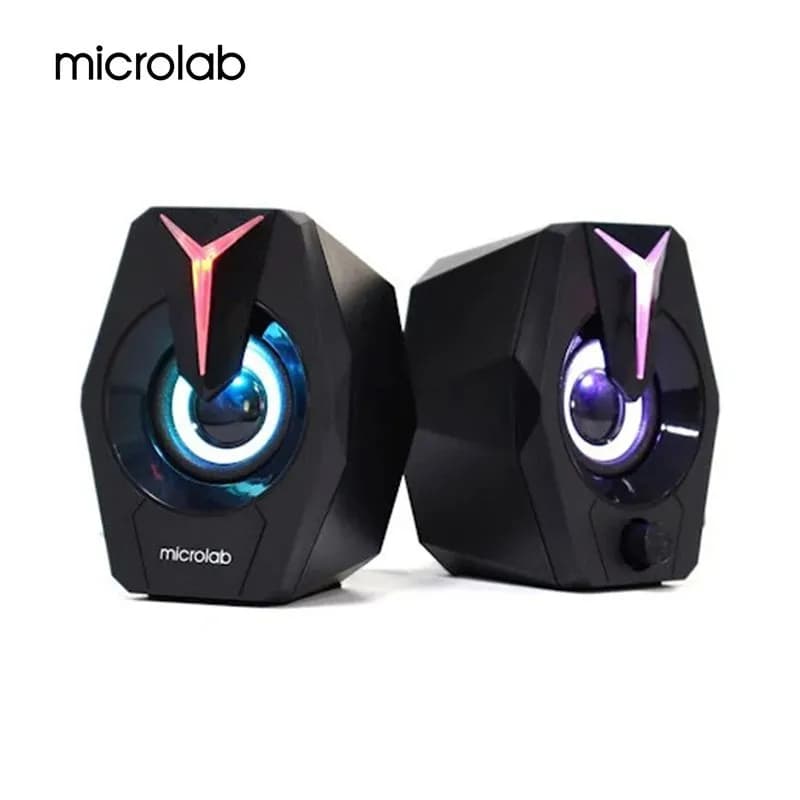 Loa Vi Tính 2.0 Microlab B26 LED RGB - Nhỏ Gọn, Âm Thanh Chất