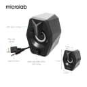 Loa Vi Tính 2.0 Microlab B26 LED RGB - Nhỏ Gọn, Âm Thanh Chất 3