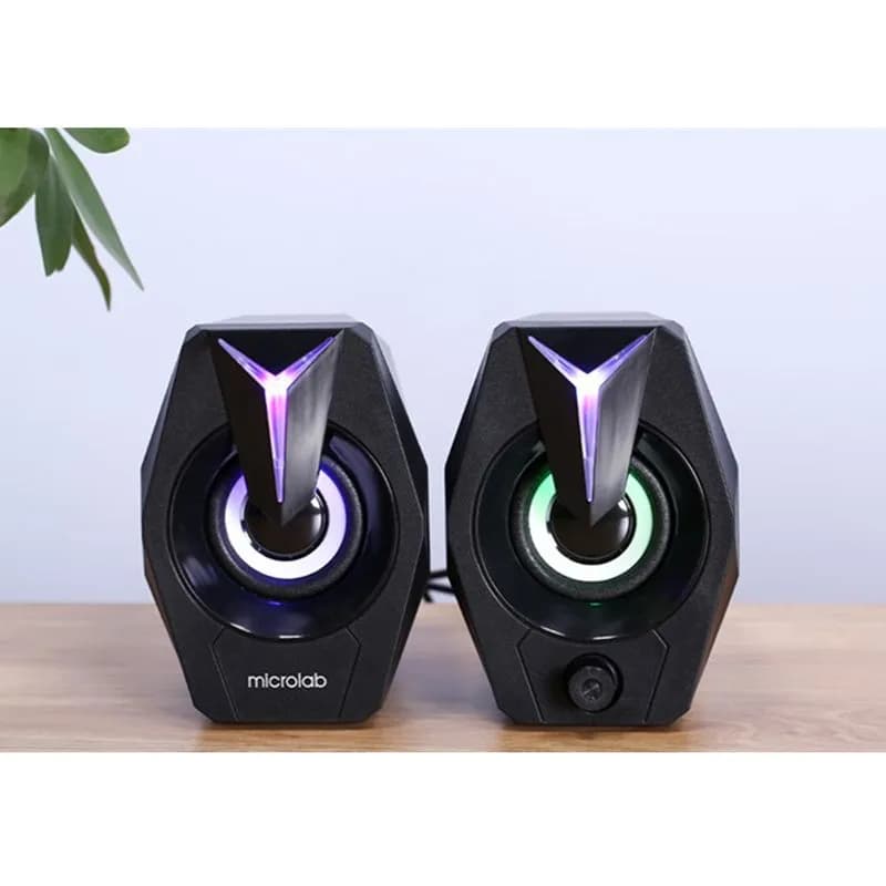 Loa Vi Tính 2.0 Microlab B26 LED RGB - Nhỏ Gọn, Âm Thanh Chất