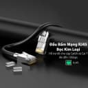 Hộp 100 Đầu Bấm Mạng RJ45 Cat6 Cấp Ugreen 50248 Bọc Nhôm Chống Nhiễu 4