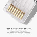 Đầu Bấm Mạng RJ45 Cat6 Ugreen 20333 Bọc Nhôm Chống Nhiễu (Túi 10 Đầu Mạng) 6