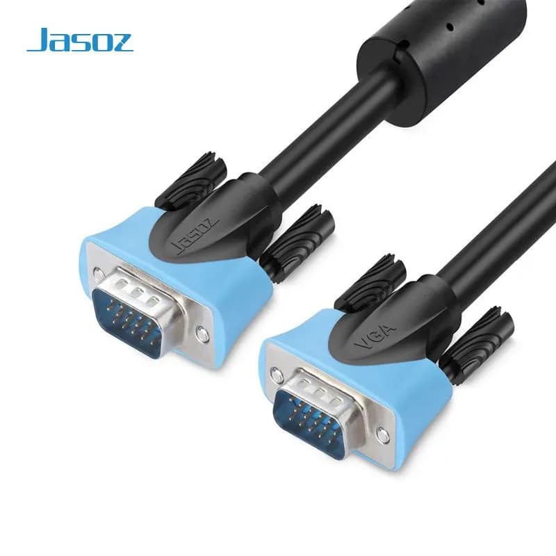 Cáp VGA 1,5M Chống Nhiễu JASOZ C101 T-C102 - Hỗ Trợ Full HD 1080P