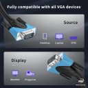 Cáp VGA 1,5M Chống Nhiễu JASOZ C101 T-C102 - Hỗ Trợ Full HD 1080P 4