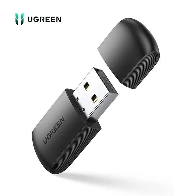 USB thu Wifi 2 băng tần 2.4GHz & 5GHz Ugreen 20204 cho PC, Laptop