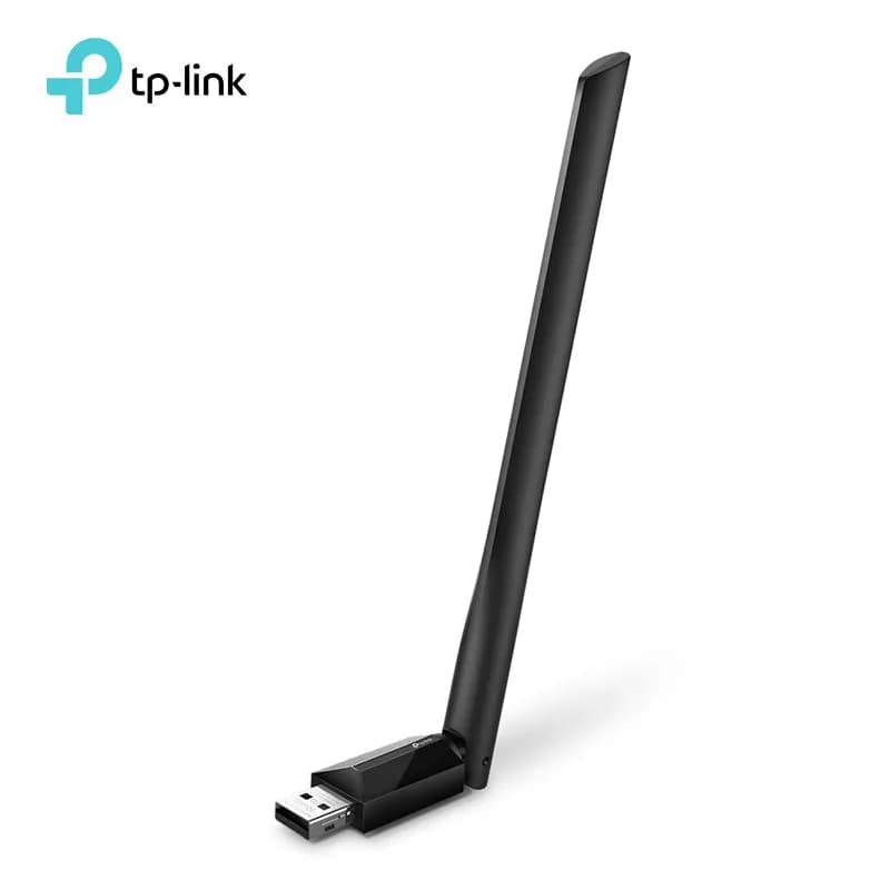 USB thu Wifi 2 băng tần AC600 TP-Link T2U Plus có ăng ten cho PC, Laptop