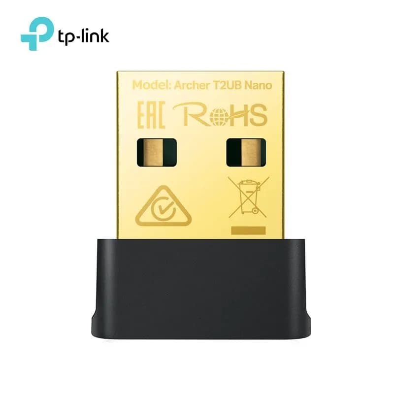 USB Wifi Bluetooth 4.2 TP-Link Archer T2UB Nano AC600 - Bộ Thu Sóng Wifi 2 Băng Tần