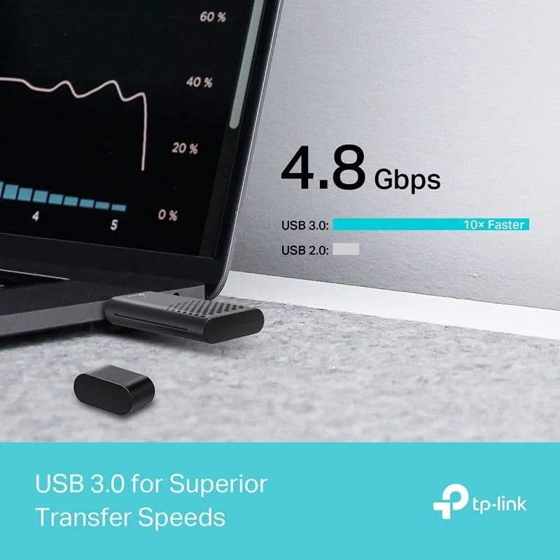 USB Thu Wifi 6 Băng Tần Kép AX1800 TP-Link Archer TX20U Nano
