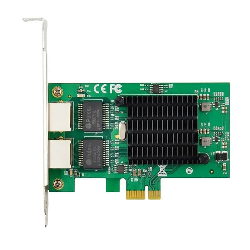 Card Mở Rộng PCIe x1 Sang 2 Cổng LAN Gigabit M-Pard MD171 1000Mbps