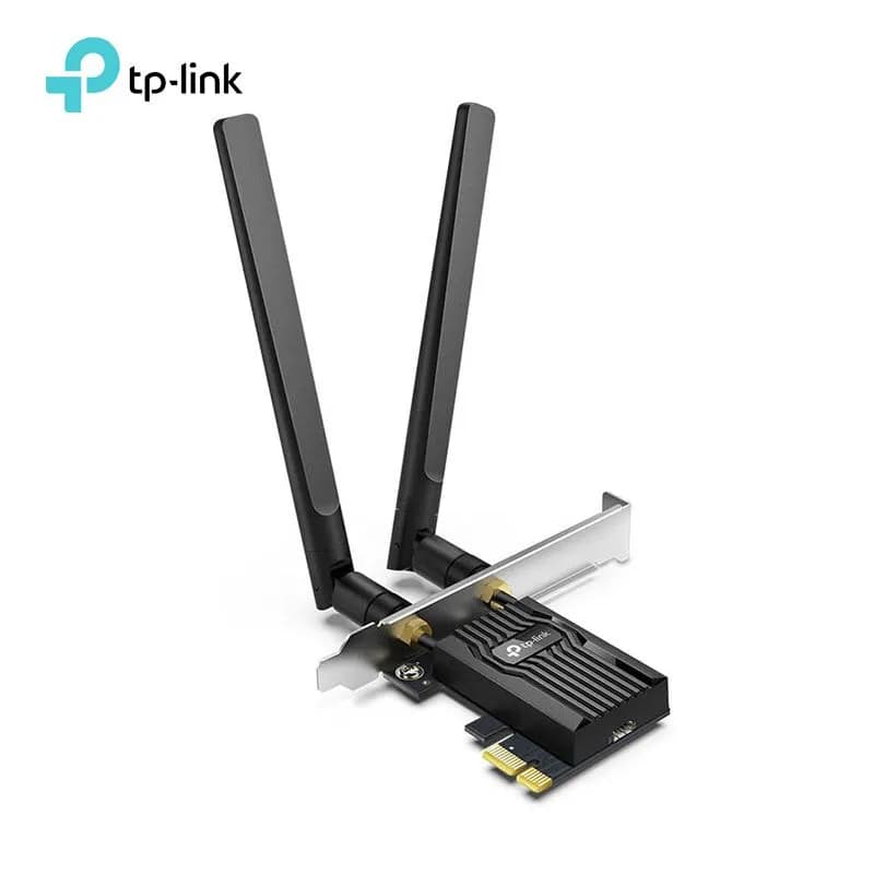 Card Wifi 6 Và Bluetooth 5.2 Cho PC TP-Link Archer TX55E AX3000 PCIe Tản Nhiệt Khối