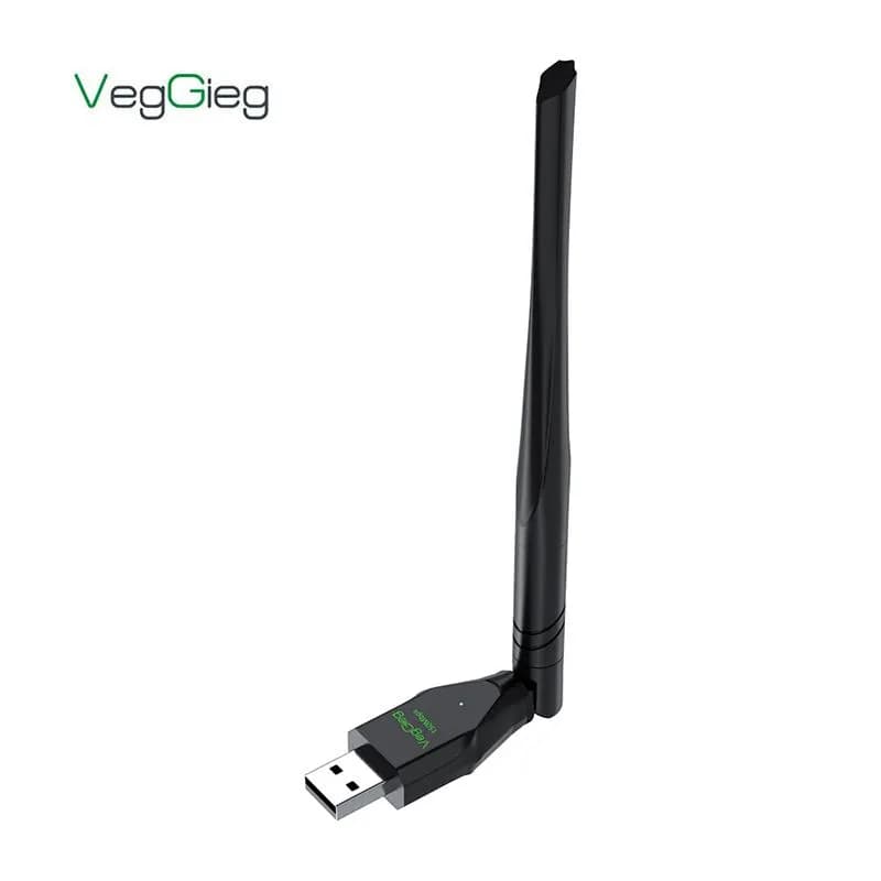 USB Thu Wifi Cho PC VegGieg V-K150 150Mbps 2.4G Tự Nhận Driver Tốc Độ Cao