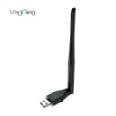USB Thu Wifi Cho PC VegGieg V-K150 150Mbps 2.4G Tự Nhận Driver Tốc Độ Cao 1