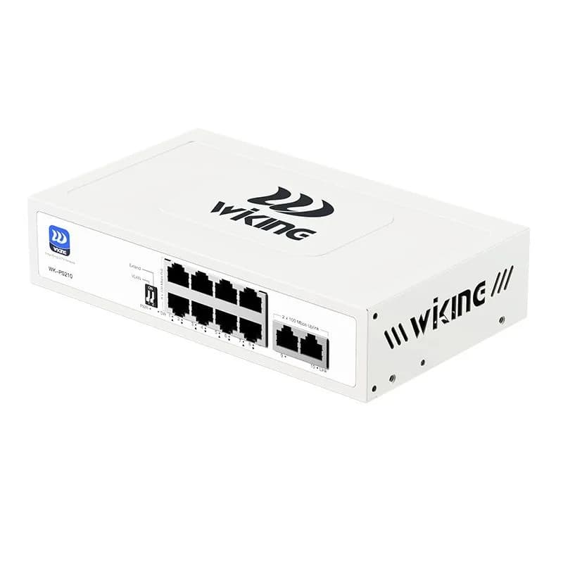 Switch PoE 8 Cổng Wi-Tek WiKing WK-PS210 V2 100Mbps