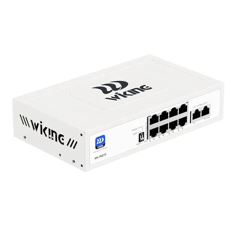 Switch PoE 8 Cổng Wi-Tek WiKing WK-PS210 V2 100Mbps