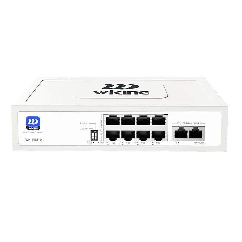 Switch PoE 8 Cổng Wi-Tek WiKing WK-PS210 V2 100Mbps - hover