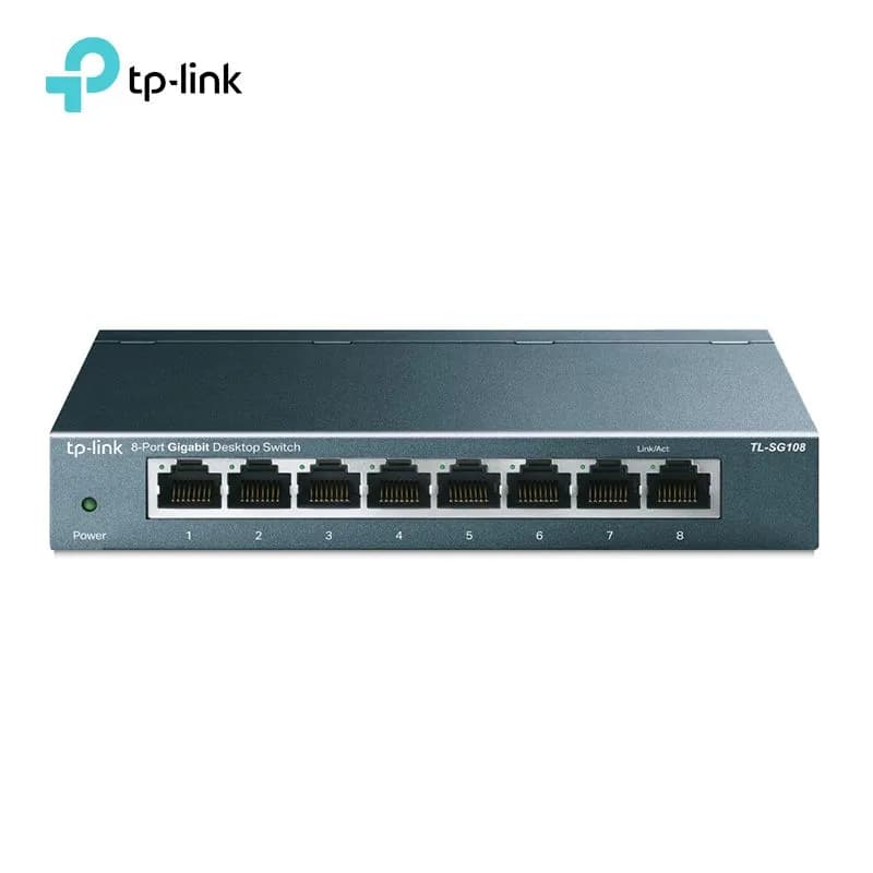 Bộ Chia Mạng 8 Cổng Gigabit TP-Link TL-SG108 Tốc Độ 1000Mbps