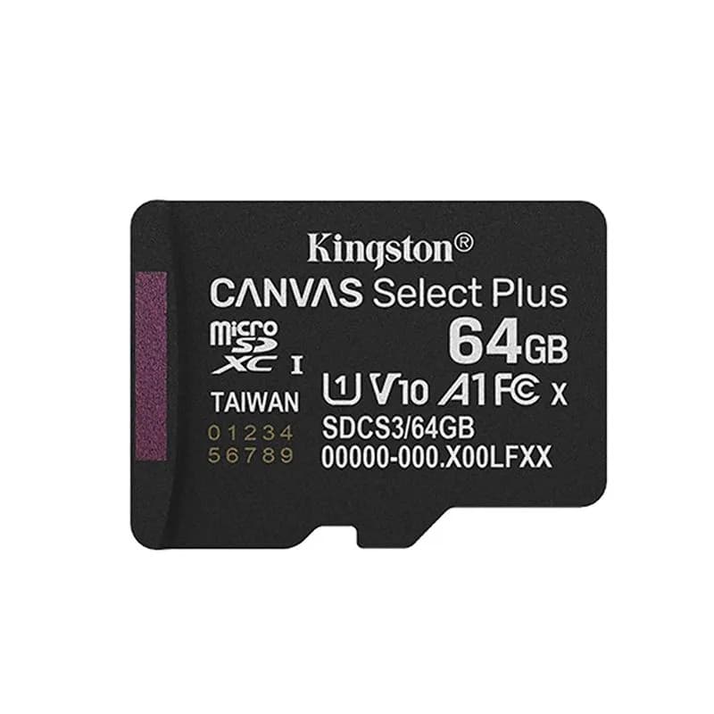 Thẻ Nhớ MicroSD 64GB Kingston Canvas Select Plus Class 10 (SDCS3/64GB) - hover