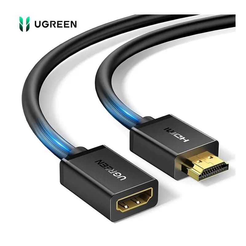Cáp HDMI Nối Dài Ugreen HD107 Cao Cấp (0.5m - 5m) Hỗ Trợ 4K 3D
