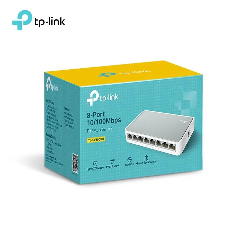 Bộ Chia Mạng 8 Cổng TP-Link TL-SF1008D Tốc Độ 100Mbps