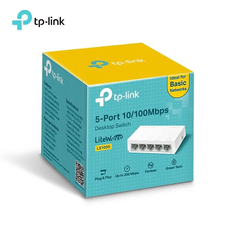 Bộ Chia Mạng 5 Cổng TP-Link LS1005 Tốc Độ 100Mbps
