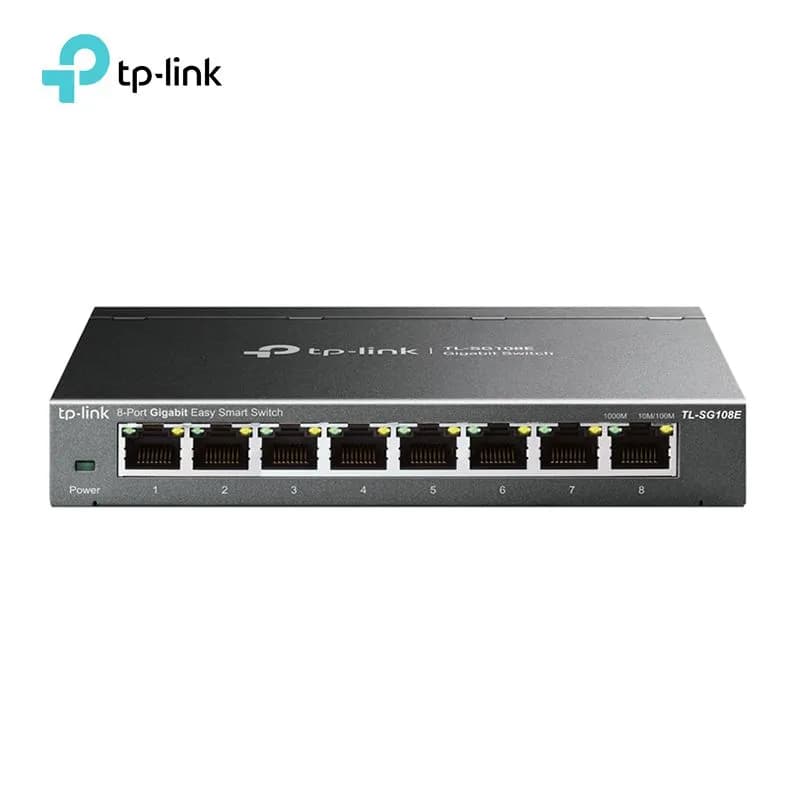Bộ Chia Mạng 8 Cổng Gigabit TP-Link TL-SG108E 1000Mbps Vỏ Thép