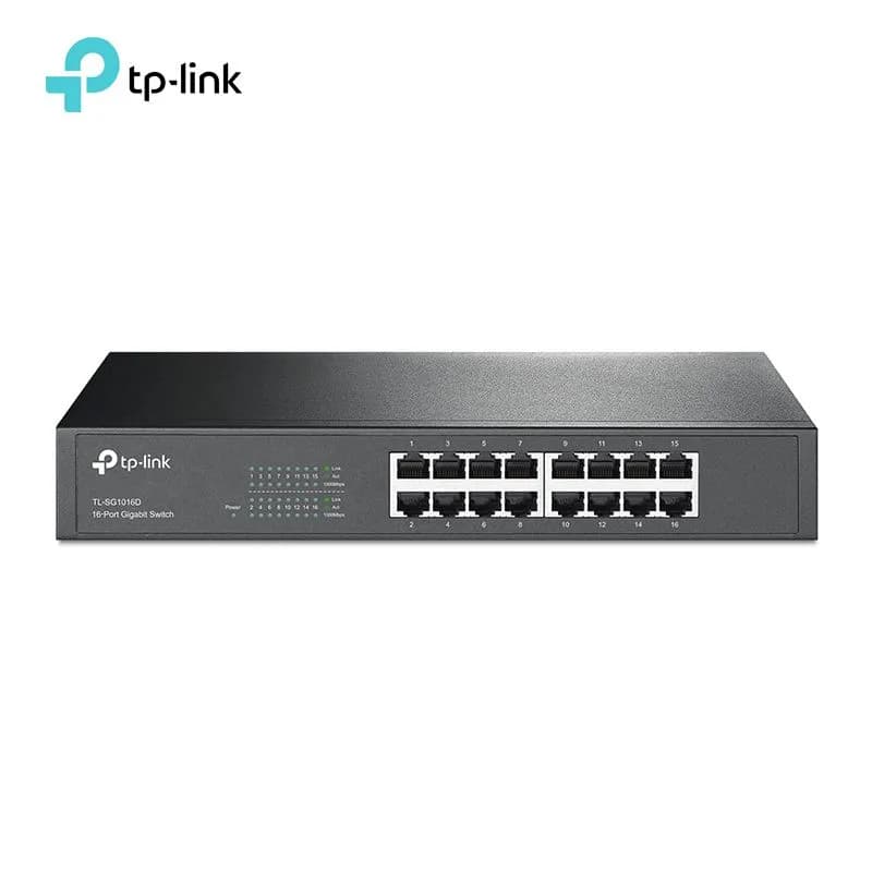 Bộ Chia Mạng 16 Cổng Gigabit TP-Link TL-SG1016D 1000Mbps Vỏ Thép