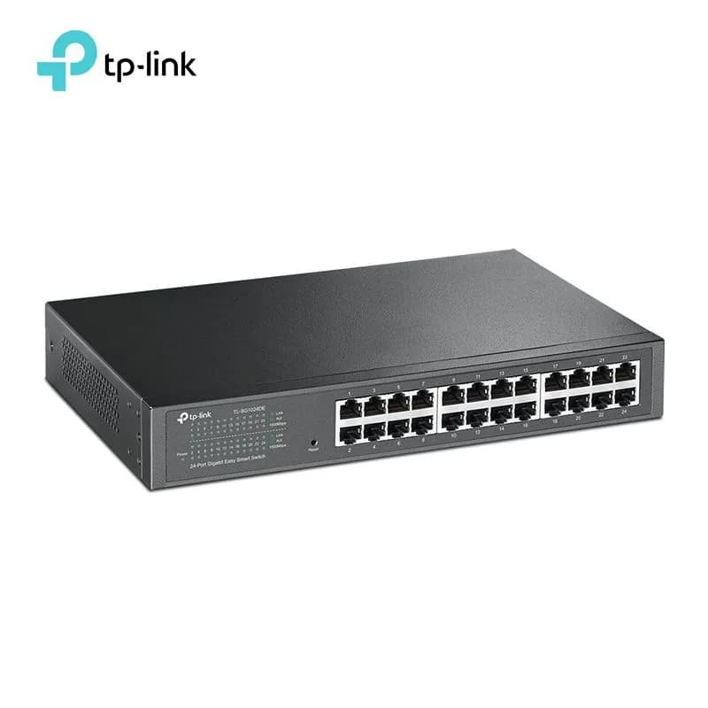 Bộ Chia Mạng 24 Cổng TP-Link TL-SG1024DE tốc độ 10/100/1000Mbps Vỏ Sắt Lắp Tủ Rack