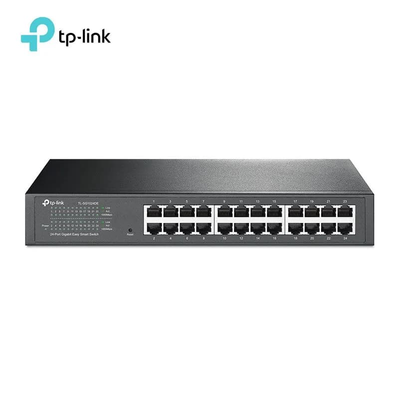 Bộ Chia Mạng 24 Cổng TP-Link TL-SG1024DE tốc độ 10/100/1000Mbps Vỏ Sắt Lắp Tủ Rack
