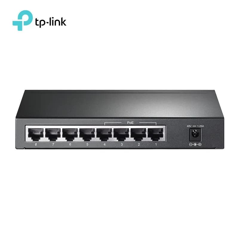 Bộ Chia Mạng 8 Cổng TP-Link TL-SG1008P Gigabit (Tích Hợp 4 Cổng PoE 55W) Vỏ Thép
