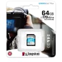 Thẻ nhớ SDXC Kingston Canvas Go Plus 64GB U3 V30 170MB/s (SDG3/64GB) 2