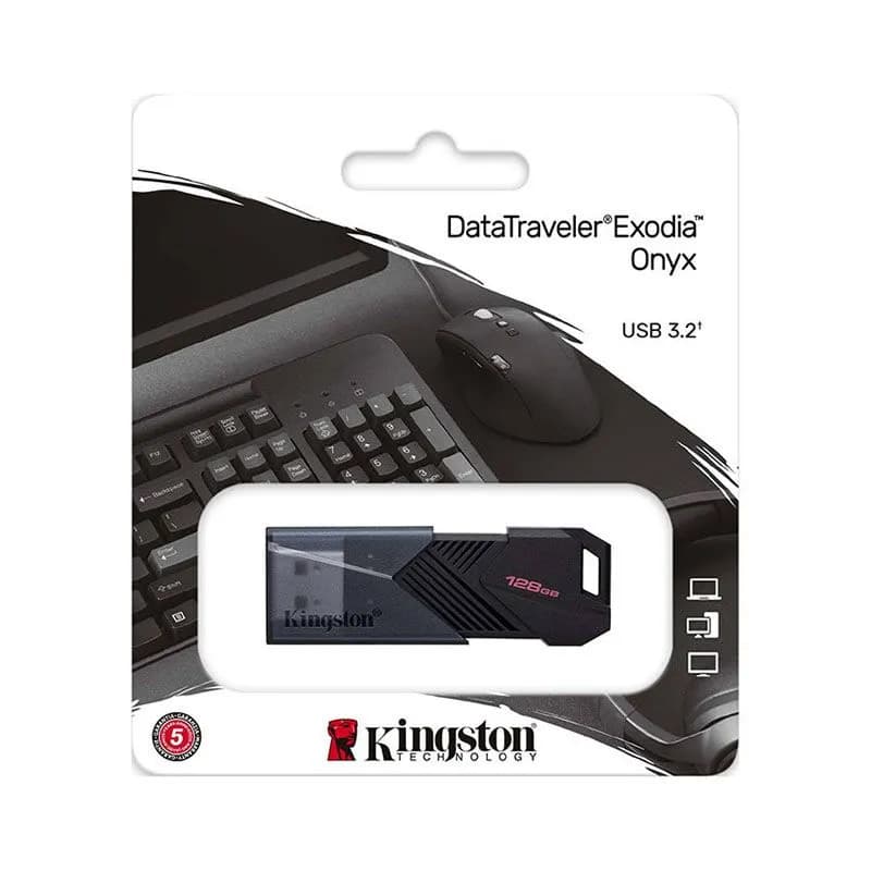 USB 128GB Kingston DataTraveler Exodia Onyx USB 3.2 Gen 1 (DTXON/128GB) - hover