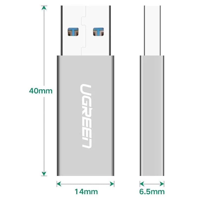 Đầu Chuyển Đổi USB 3.0 Sang Type-C Ugreen 30705