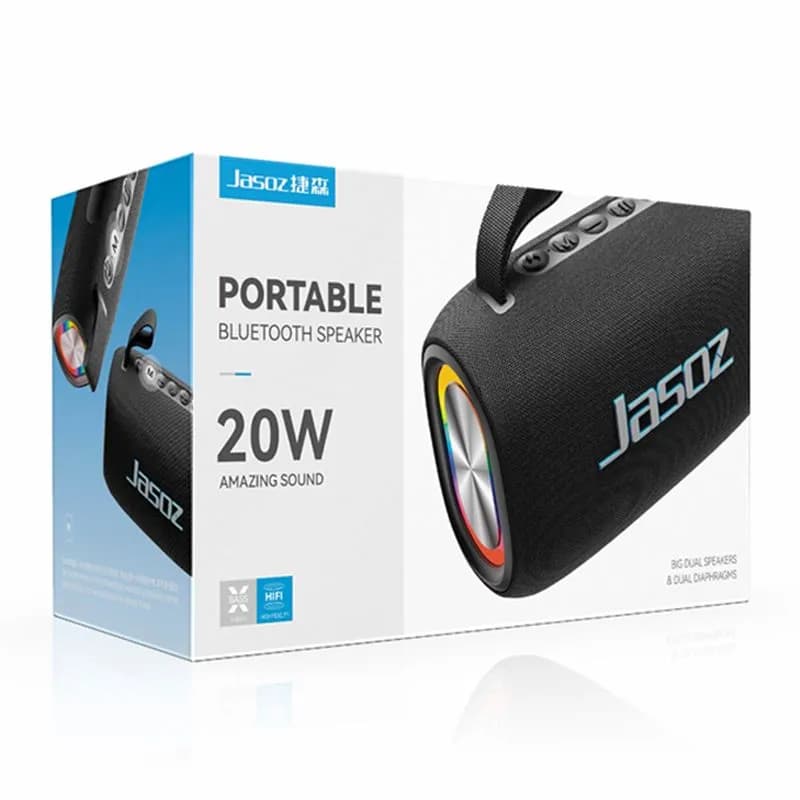 Loa Bluetooth Di Động JASOZ JM15 Max T-K162 Công Suất 20W Âm Bass Mạnh Mẽ