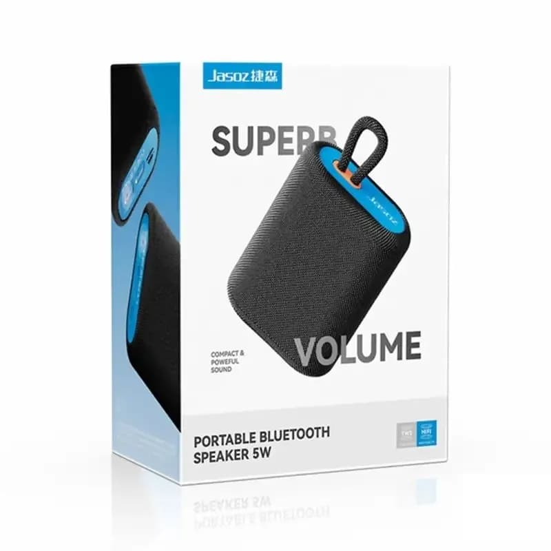 Loa Bluetooth Không Dây JASOZ JM12 T-K152 Bass Khỏe Công Suất 5W Tiện Lợi - Màu Đen - hover