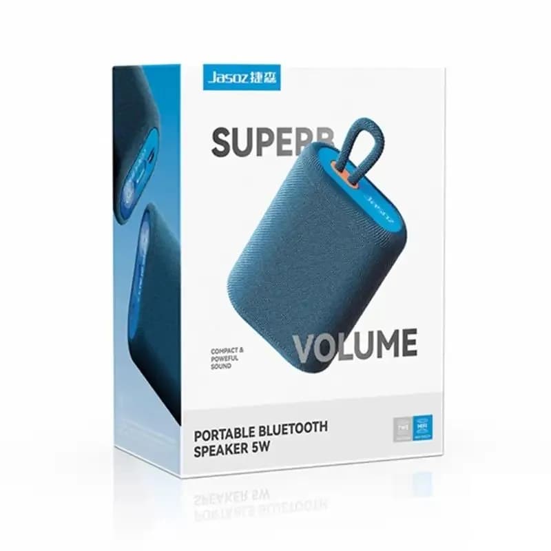 Loa Bluetooth Không Dây JASOZ JM12 T-K153 Bass Khỏe Công Suất 5W Tiện Lợi - Màu Xanh