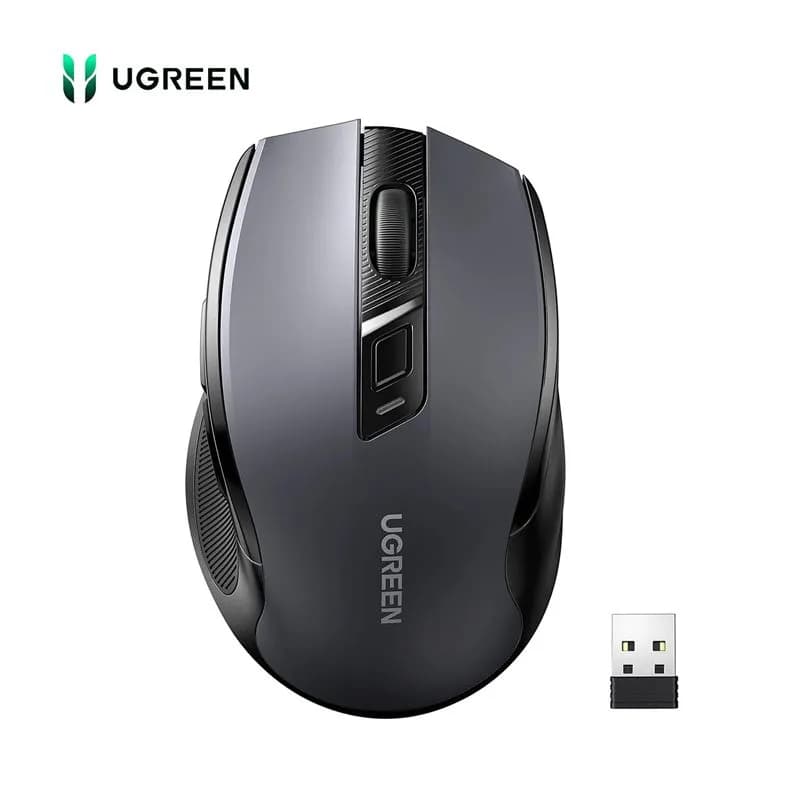 Chuột Không Dây Ugreen 15063 MU006 Màu Đen Cho Máy Tính, Laptop