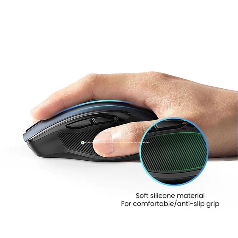 Chuột Không Dây Dual Mode Ugreen 15508 MU006 (Bluetooth 5.0 & Wireless 2.4GHz)