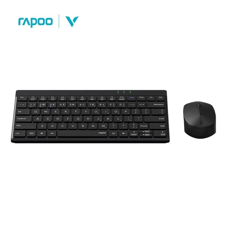 Bộ bàn phím chuột không dây Rapoo 8000GT (Bluetooth & 2.4GHz)