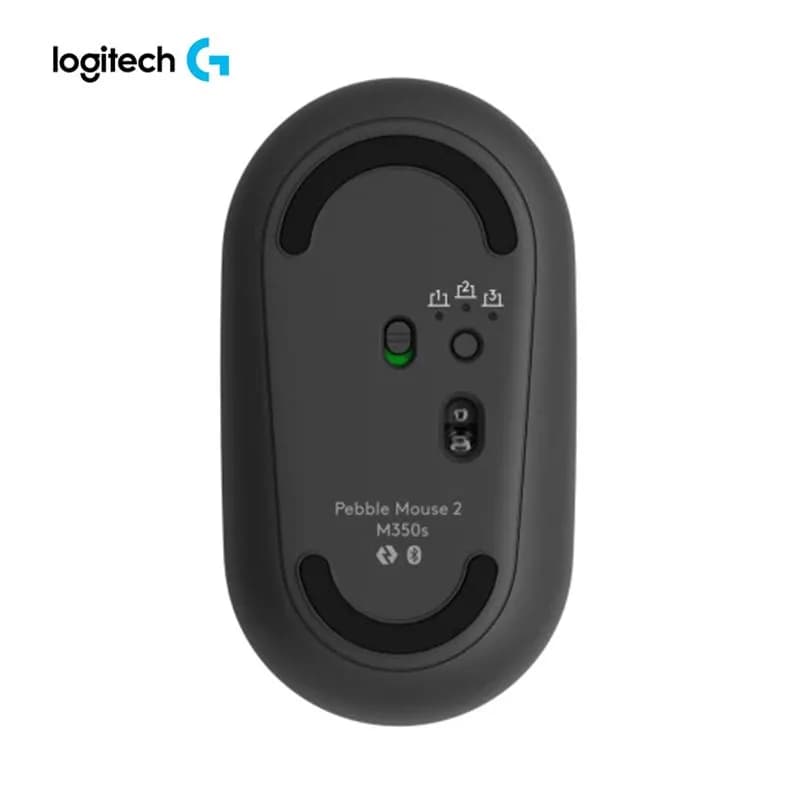 Chuột không dây Logitech Pebble Mouse 2 M350S (Bluetooth & Logi Bolt)