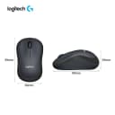 Chuột không dây Logitech M221 Silent (Chính hãng, Click chống ồn) 5